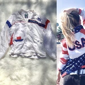 USA Olympic style windbreaker